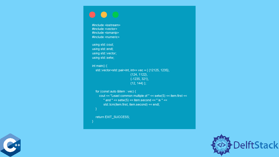 the-std-gcd-function-in-c-delft-stack